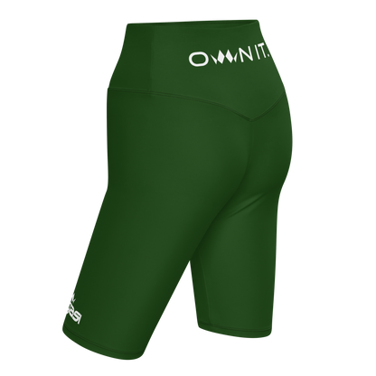 Emerald Biker Shorts