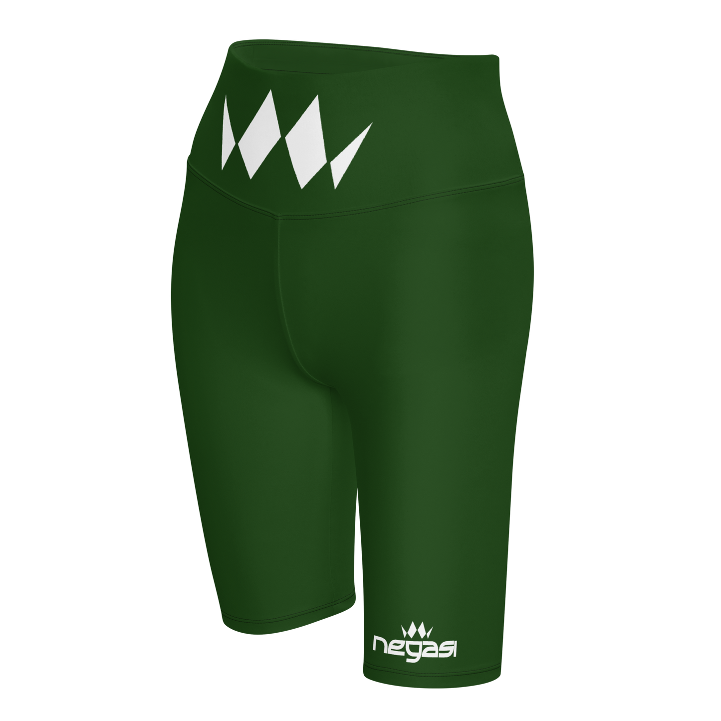 Emerald Biker Shorts