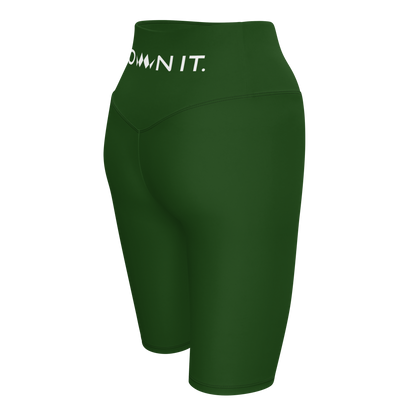 Emerald Biker Shorts