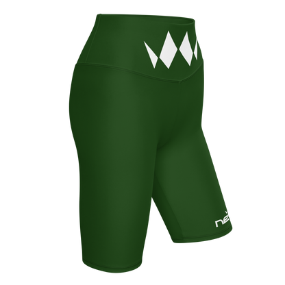 Emerald Biker Shorts